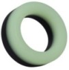 Cockring Phosphorescent The Big O 32 mm Noir-Vert