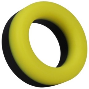 Cockring The Big O 32 mm Noir-Jaune disponible sur Fun et plaisirs