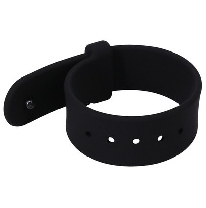 Cockring ajustable The Belt 45 mm Noir disponible sur Fun et plaisirs