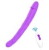 Double gode vibrant King 3 - 31 x 4cm Violet