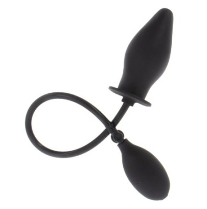 Plug gonflable Butt Advanced 12 x 4.5 cm Noir disponible sur Fun et plaisirs