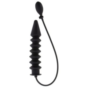 Gode gonflable Expert Ribbed 28 x 6 cm Noir disponible sur Fun et plaisirs