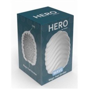 Oeuf de Masturbation Hero Wave Blanc