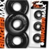 Lot de 3 Cokrings Ringer Max 20 mm Noirs