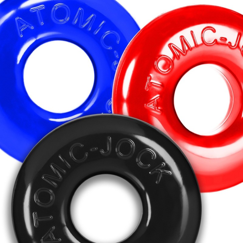 Lot de 3 Cockrings Ringer Max 20 mm Multicolores