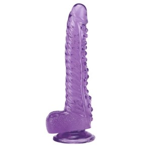 Gode Monster Ribby 20.5 x 4.6cm Violet disponible sur Fun et plaisirs