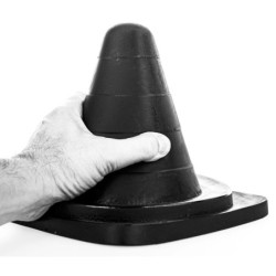 plug XXL Cone All Black 19 x 12 cm