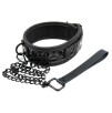 Collier et laisse SM - Sinful Black