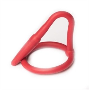 Silicone Cock Plug Sport Fucker Rouge sur fun et plaisirs - vente de sextoys pas cher