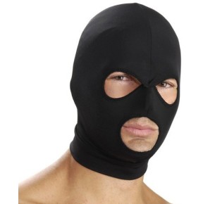 Cagoule BDSM 3 Holes sur fun et plaisirs - vente de sextoys pas cher