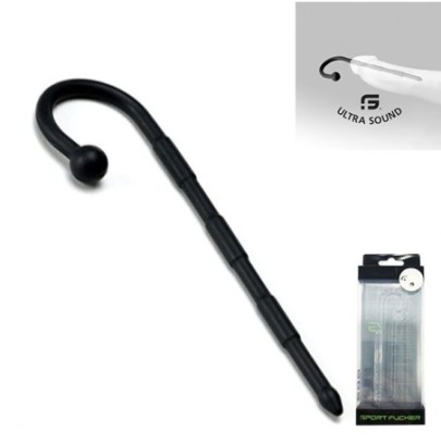 Tige Uretre Ultra Sound 13cm Noir sur fun et plaisirs - vente de sextoys pas cher