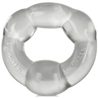 Cockring Oxballs Thruster Clear sur fun et plaisirs - vente de sextoys pas cher