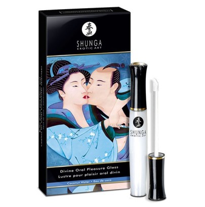 Gloss Plaisir Divin - Eau de Coco sur fun et plaisirs - vente de sextoys pas cher