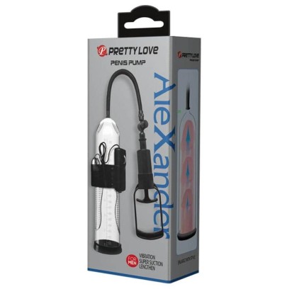 Pompe de pénis vibrante Alexander 24 x 6cm