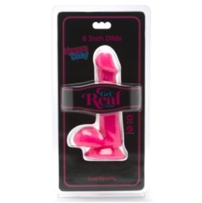 Gode Happy Dick 12 x 3.3 cm Rose