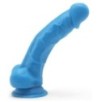 Gode Happy Dick 14 x 3.8 cm Bleu