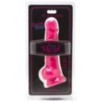 Gode Happy Dick 14 x 3.8 cm Rose