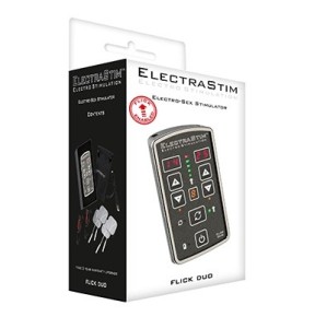 Contrôleur d'électrostimulation ElectraStim Flick Duo 25 intensités