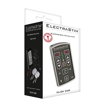 Contrôleur d'électrostimulation ElectraStim Flick Duo 25 intensités