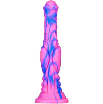 Gode Dog Long 26 x 6cm Rose-Bleu sur fun et plaisirs - vente de sextoys pas cher