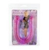 Dougle gode Twin Dong 11 x 3.4cm Violet