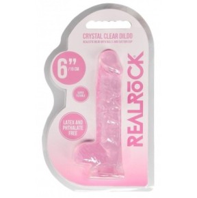 Gode Crystal Clear 12 x 3cm Rose