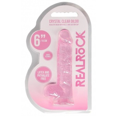 Gode Crystal Clear 12 x 3cm Rose