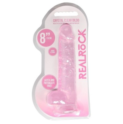 Gode Crystal Clear 16 x 4cm Rose