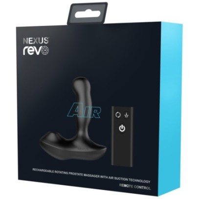 Stimulateur de prostate rotatif Revo Air Nexus 10 x 3.4cm