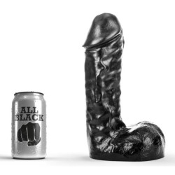 Gode AB65 Pete All Black 20 x 6cm- Dildos Noir en stock sur Fun et plaisirs