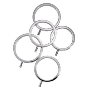 Lot de 5 Cockrings Électro ElectraRings Electrastim sur fun et plaisirs - vente de sextoys pas cher