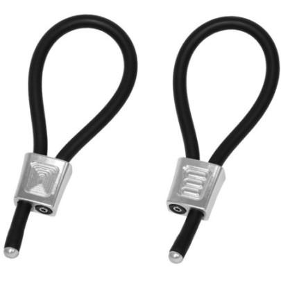 Anneaux d'électrostimulation Prestige Electrastim argentés sur fun et plaisirs - vente de sextoys pas cher