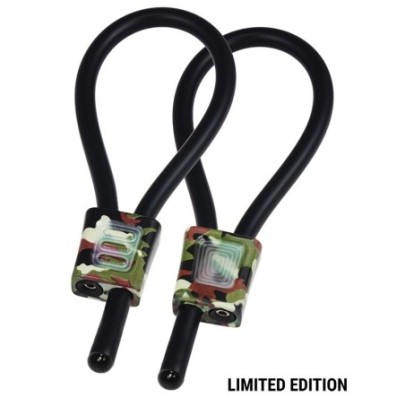 Anneaux d'électrostimulation Prestige Electrastim Camouflage sur fun et plaisirs - vente de sextoys pas cher