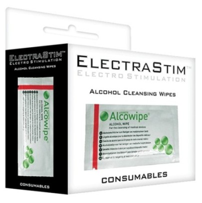 Lingettes nettoyantes alcoolisées ElectraStim x10