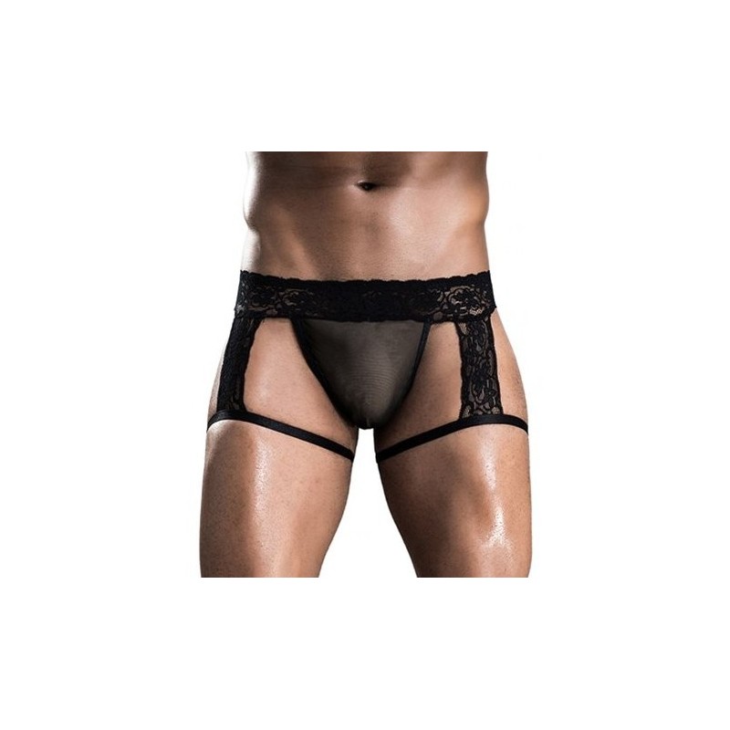 Boxer string sexy Dentelle Noir