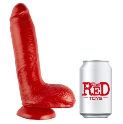 FLASHYDICK 18 x 5cm Rouge sur fun et plaisirs - vente de sextoys pas cher
