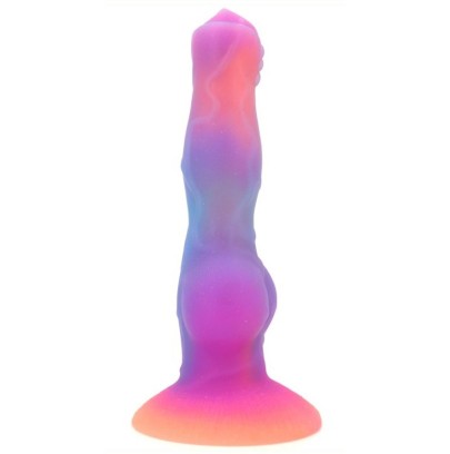 Gode Fantasy Phosphorescent Lumy Wolf 19 x 6.3cm sur fun et plaisirs - vente de sextoys pas cher