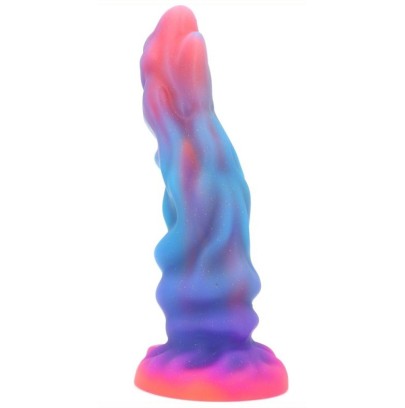 Gode Fantasy phosphorescent Lumy Cunic 21 x 6cm sur fun et plaisirs - vente de sextoys pas cher