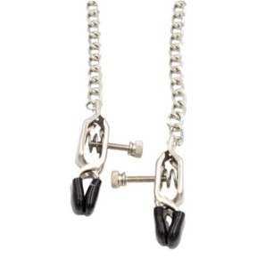 Pince-Tétons en métal Battery Mr B sur fun et plaisirs - vente de sextoys pas cher