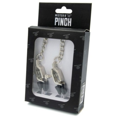 Pince-Tétons en métal Battery Mr B