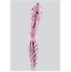 Gode en verre Rhinestone Scepter 23 x 3.6cm Rose