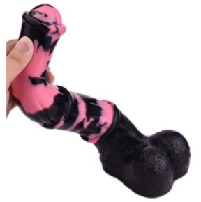 Gode Horse Tinulf M 19 x 5cm Noir-Rose