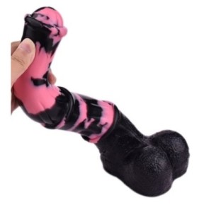 Gode Horse Tinulf L 28 x 6.5cm Noir-Rose