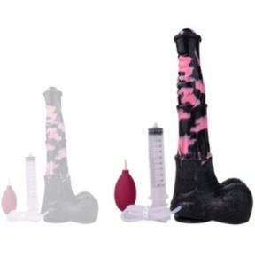 Gode Éjaculateur Horse Tinulf Squirt L 28 x 6.5 cm Noir-Rose sur fun et plaisirs - vente de sextoys pas cher