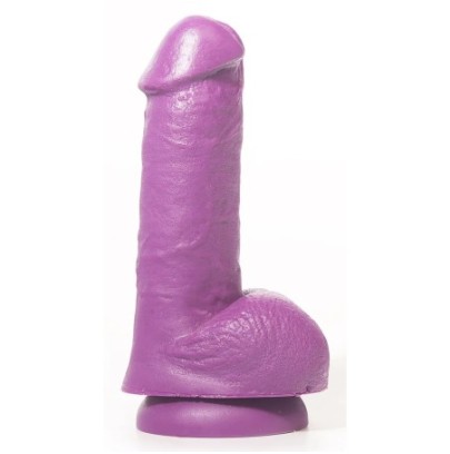 Gode P03 Aaron 12 x 4.3 cm Violet sur fun et plaisirs - vente de sextoys pas cher