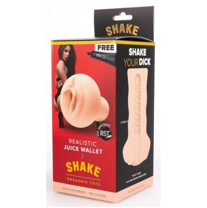 Masturbateur Juice Wallet Shake Vulve