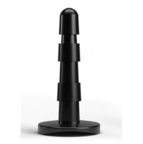 Embout Mega Strap On Insert Hung System Noir sur fun et plaisirs - vente de sextoys pas cher