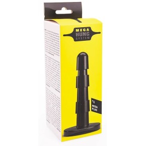 Embout Mega Strap On Insert Hung System Noir