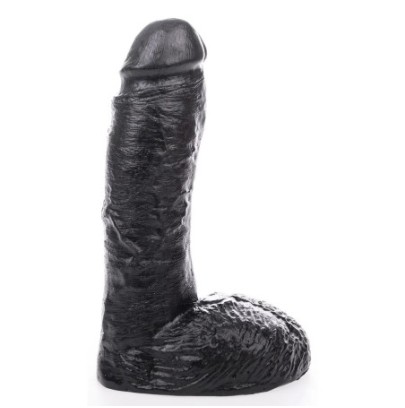 Gode Cesar Hung System 15 x 5 cm Noir sur fun et plaisirs - vente de sextoys pas cher