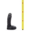 Gode Cesar Hung System 15 x 5 cm Noir